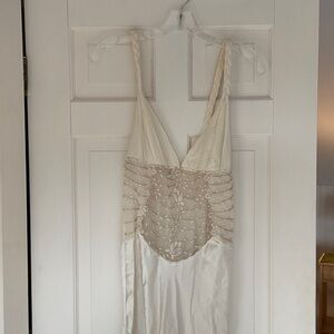 LA PERLA SILK NIGHTGOWN IVORY 3 large